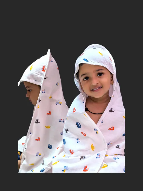 Muslin Hooded Towel